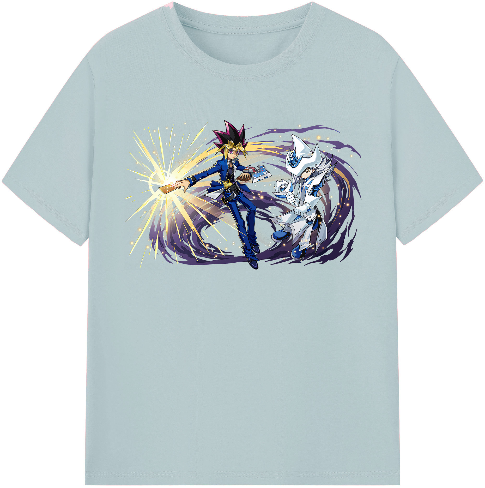 （画像用） 遊☆戯☆王 Yu-Gi-Oh! 綿100％半袖Tシャツ（フロントプリント）